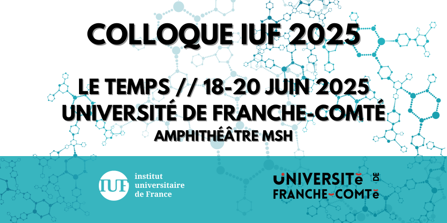 [COLLOQUE IUF 2025] LE TEMPS