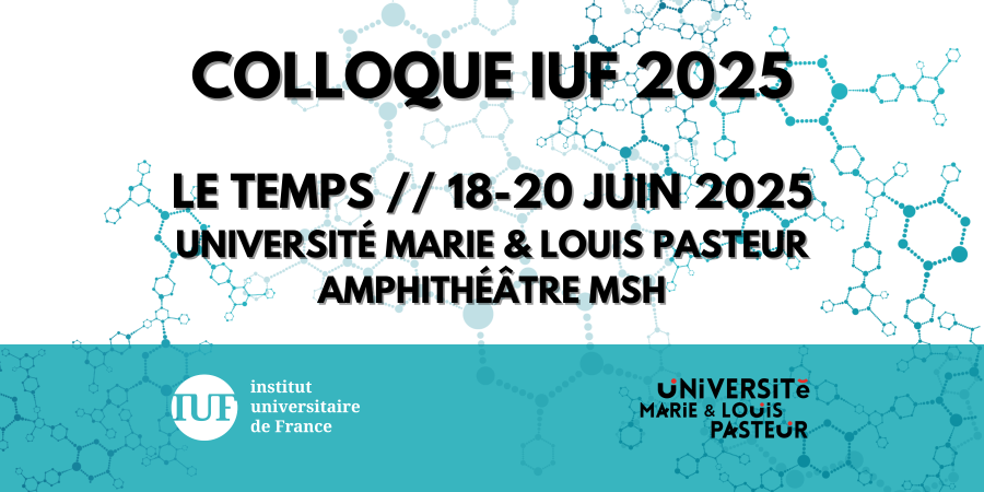 [COLLOQUE IUF 2025] LE TEMPS