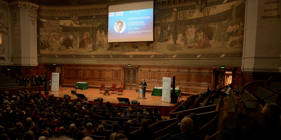 CÉRÉMONIE D'INSTALLATION DES LAURÉATS IUF 2023